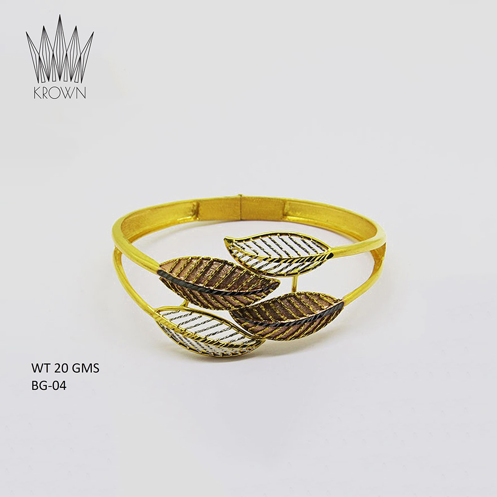 Beautifully-crafted-leaf-shaped-bracelet-decorated-with-fine-cutting-wires-is-perfect-for-modern-look.Prdouct-code-bg04-wt20gms-22ct-.Can-be-made-in-18kt..jpg