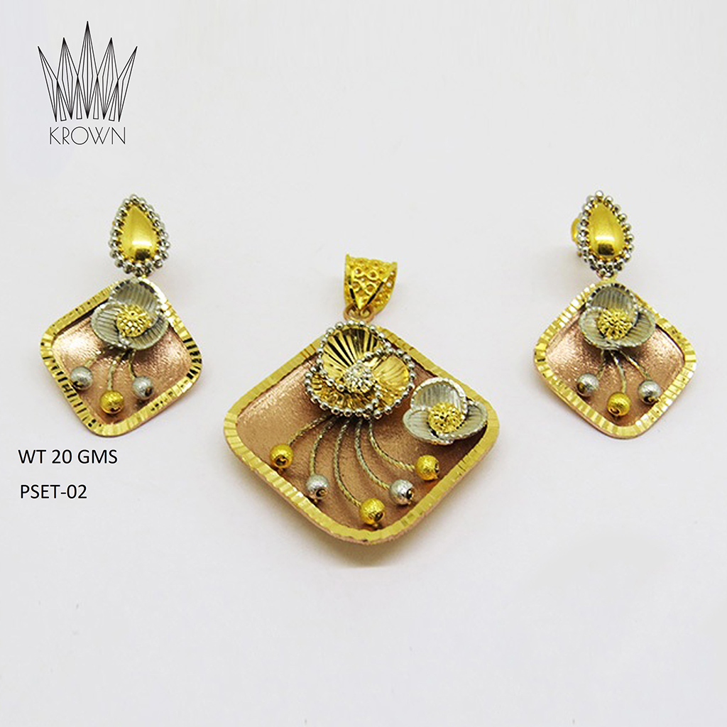 Handcrafted-pendant-set-decorated-with-rhodium-plated-flowers-and-satin-beads-gives-a-elegant-look.-Product-code-pset02-wt-20gms22ctCan-be-made-in-18kt..jpg